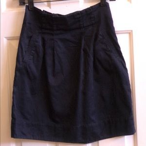 Ann Taylor Navy Blue Skirt, Size 0
